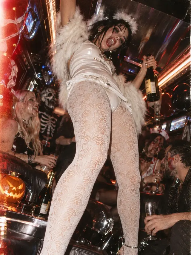 Look de Halloween con pantis AIRE