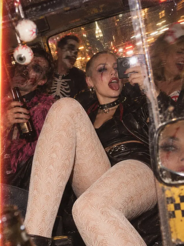 Look de Halloween con pantis AIRE